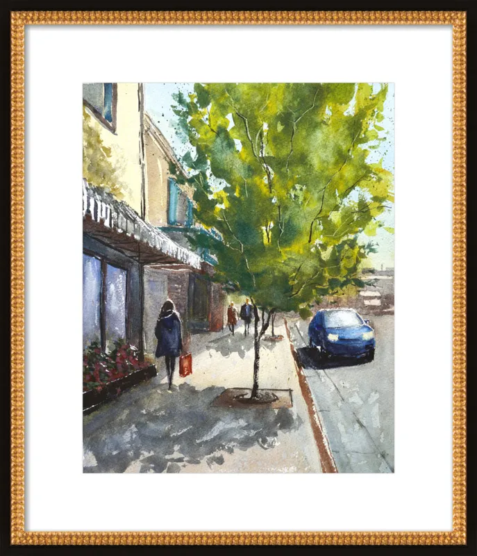 Shops in Laguna by Lauren Dusing for Artfully Walls
