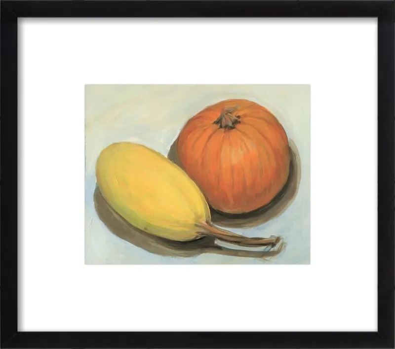 Pumpkin and Squash by Carrie Arnold for Artfully Walls