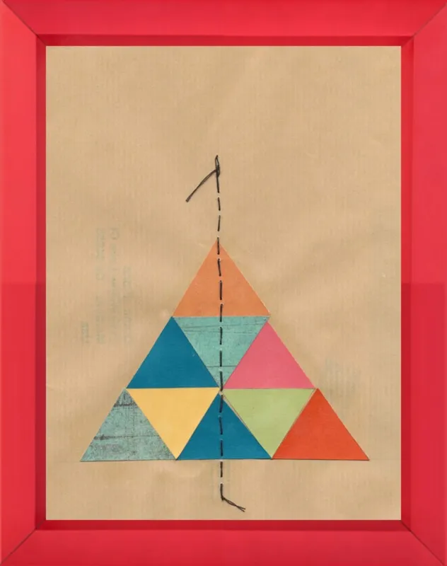 Pyramid Series 1 by Jan Weiss for Artfully Walls