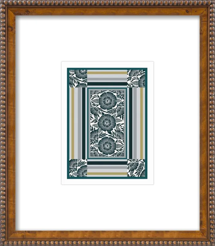 Botanical Frame 1 by Katharine Watson for Artfully Walls