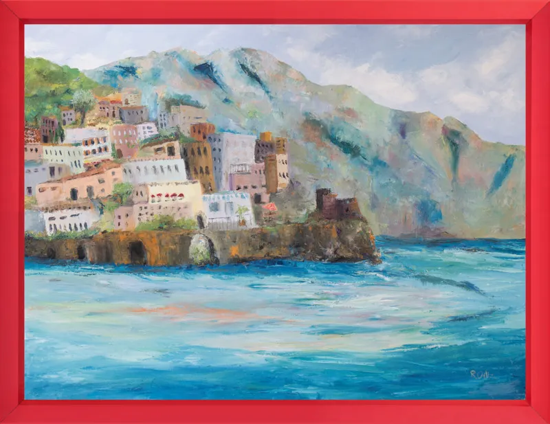 Amalfi Coast by Renee A Ortiz for Artfully Walls