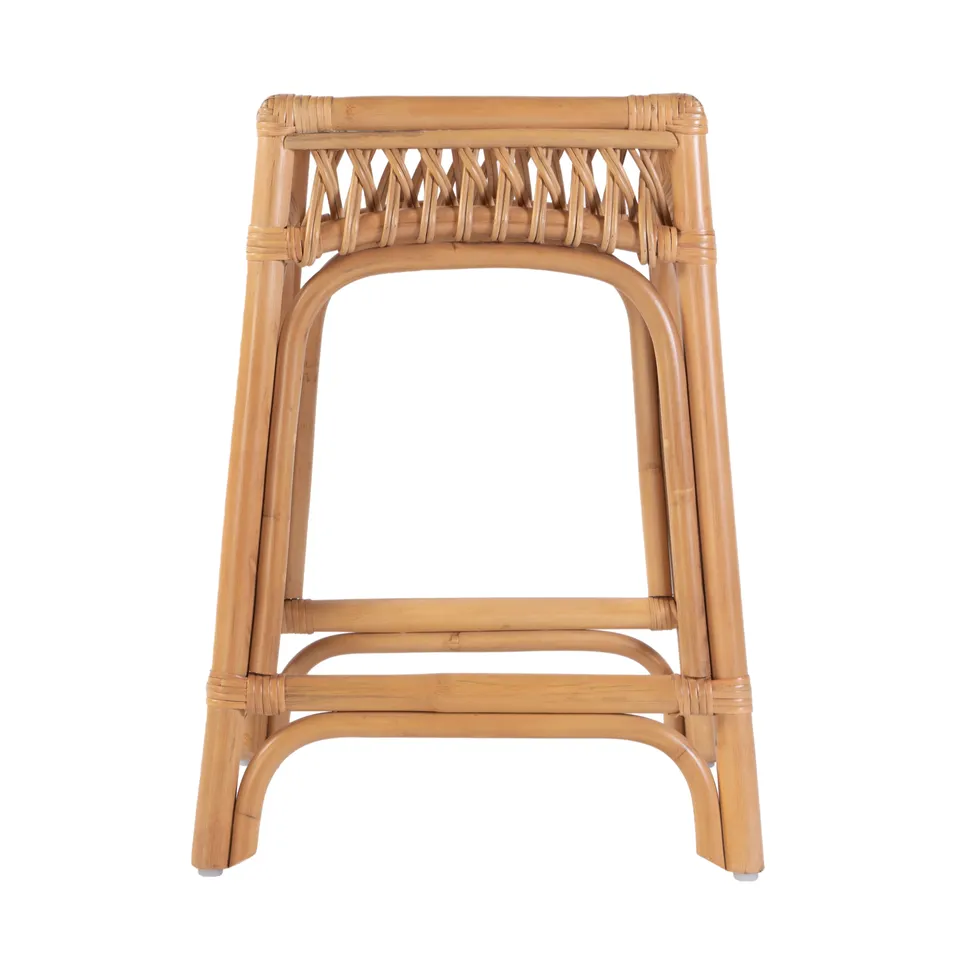Antigua Natural Rattan Counter Stool