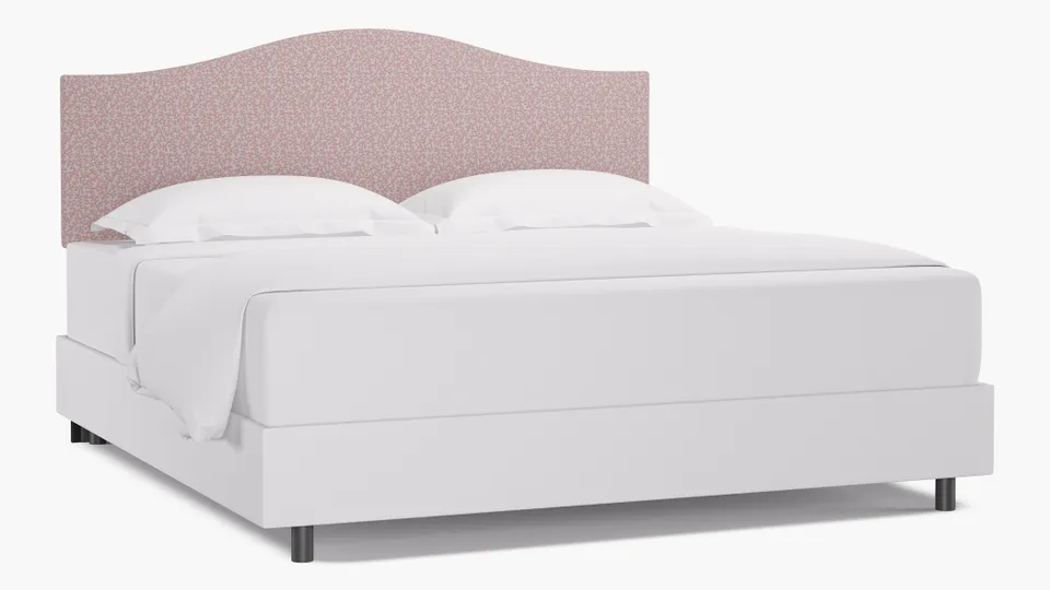 Camelback Headboard, Flamingo Hele Bay, King