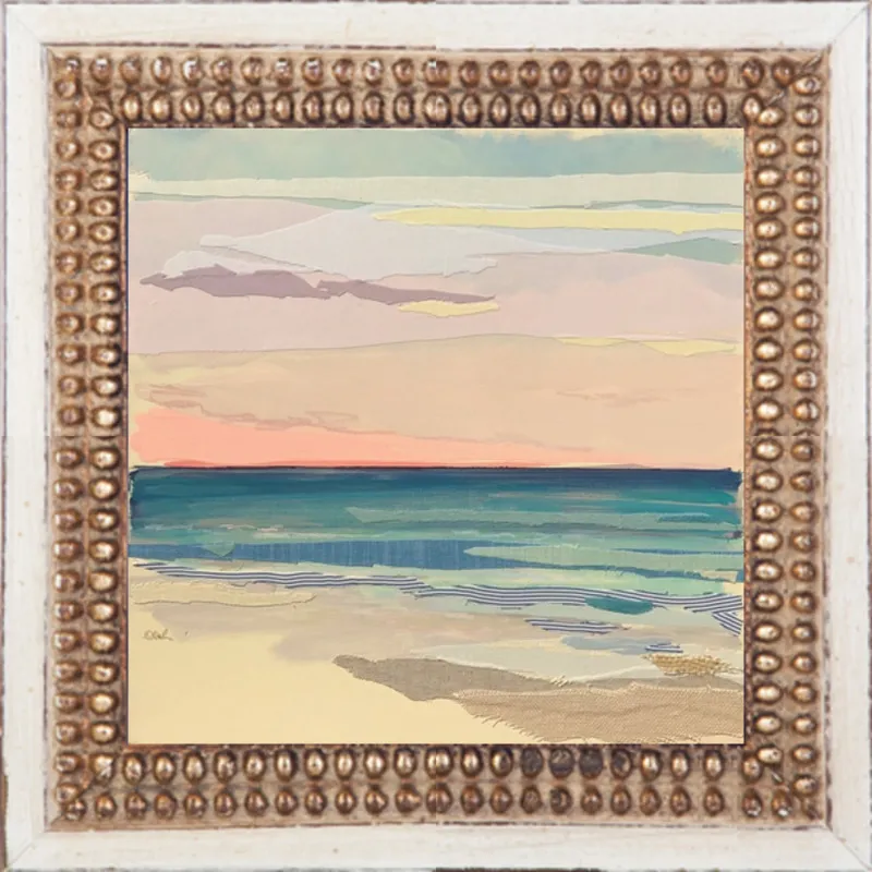 Sunset Stripes 2 by Karin Olah for Artfully Walls