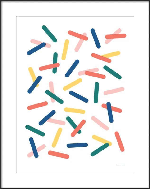 Sprinkle by Becky Hui Chan for Artfully Walls
