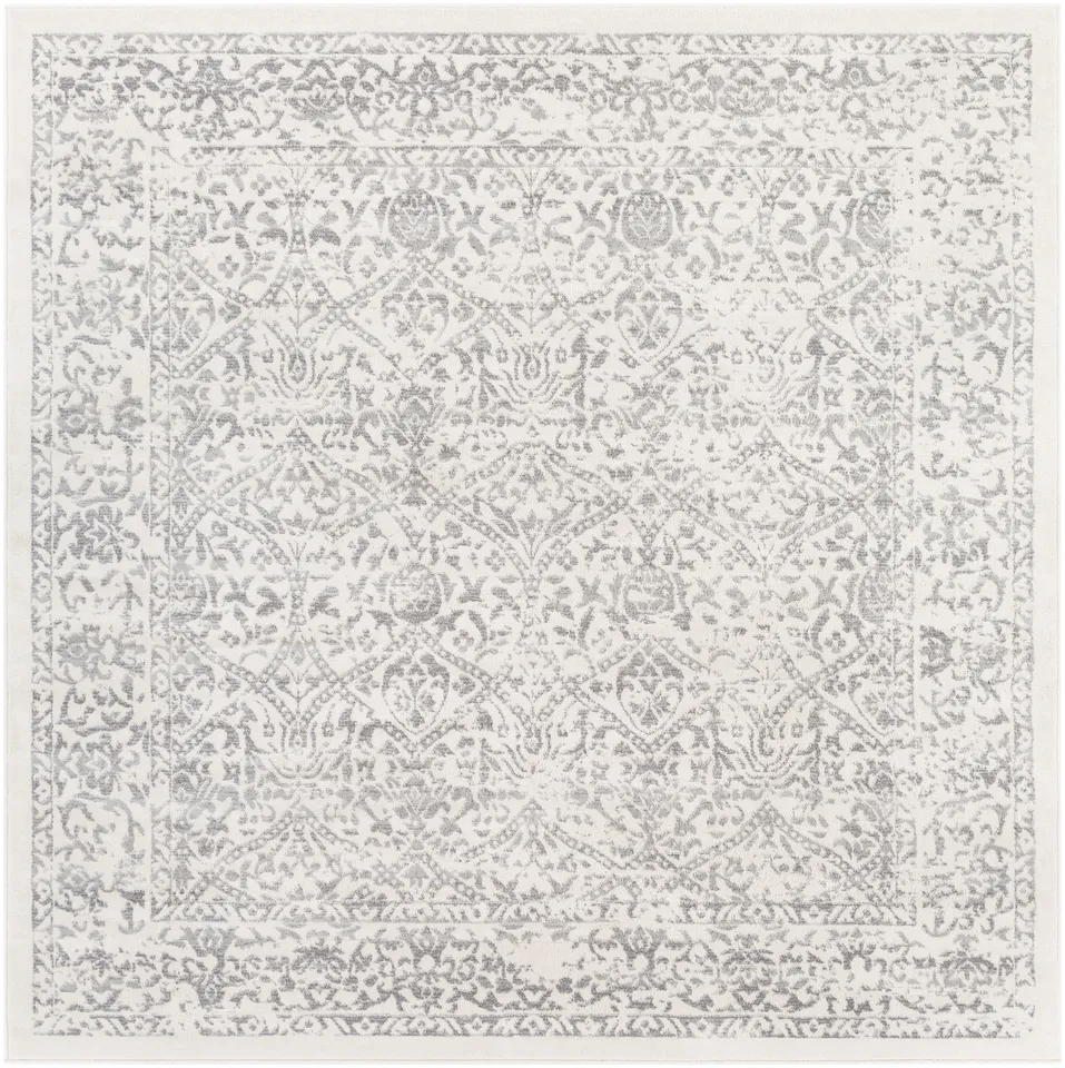 Roma Beige Indoor 6'7" x 6'7" Machine Woven Rug