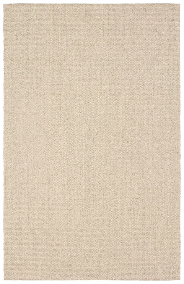 Tristan NAS12 Handmade Solid Tan Area Rug (6'x9')