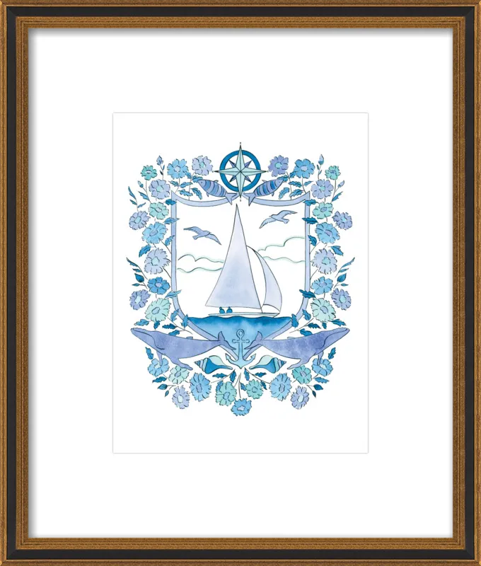 Setting Sail by Rachel Rogers for Artfully Walls