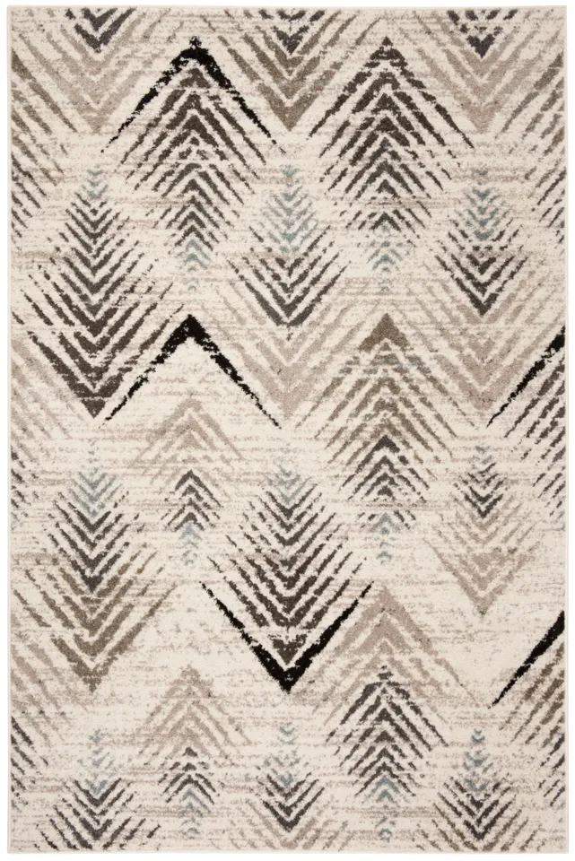 Arlo Home Woven Area Rug, AMS110A, Cream/Beige,  5' 1" X 7' 6"