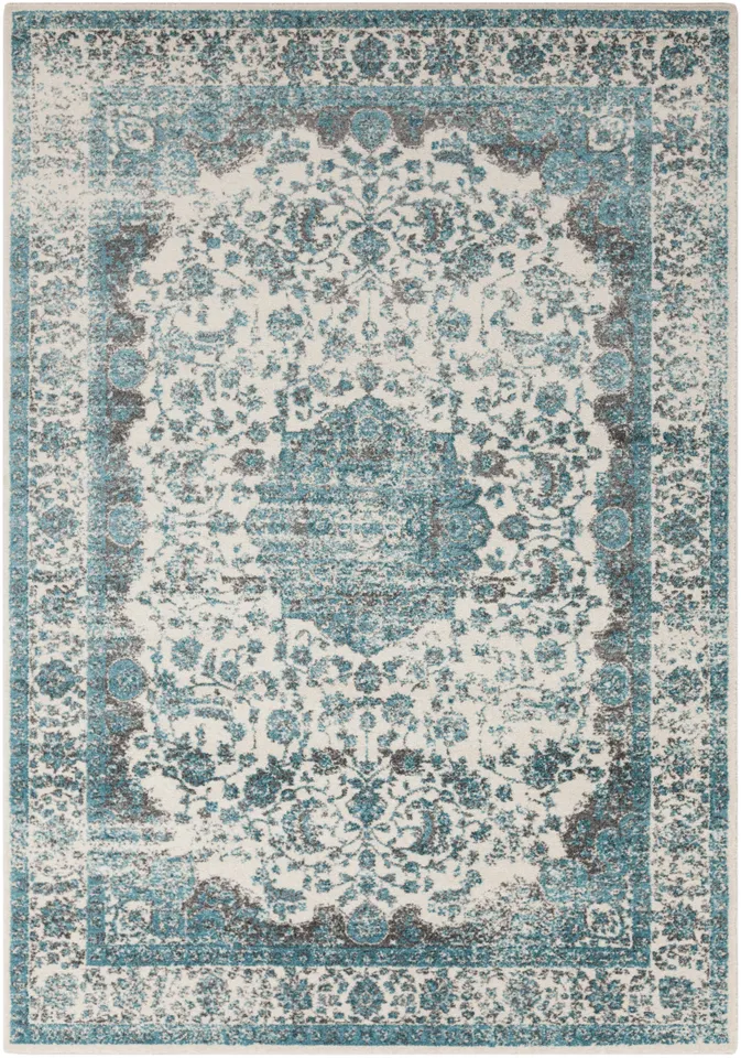 Aberdine Beige Indoor 2'2" x 3' Machine Woven Rug
