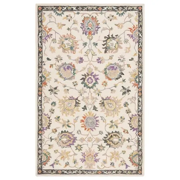 Mauve Crossing Area Rug
