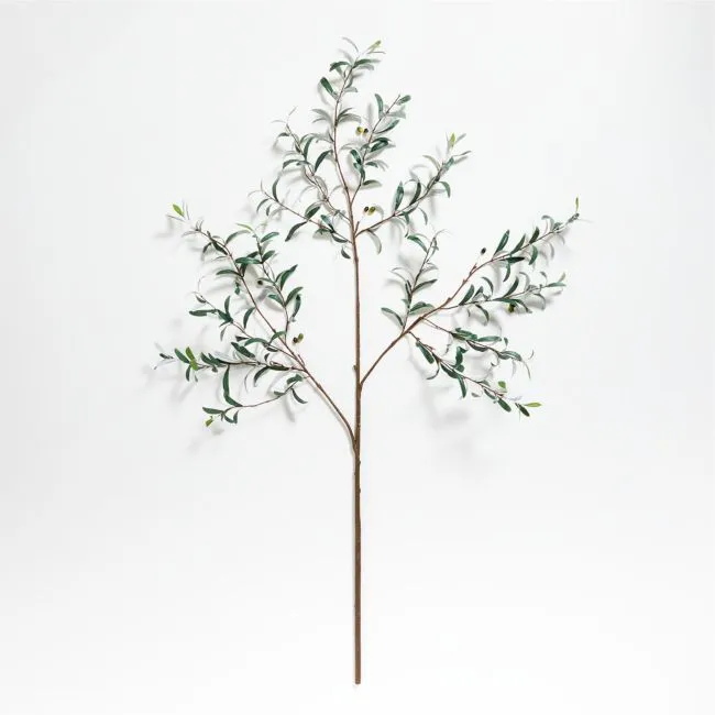 Extra-Large Faux Olive Stem 72"