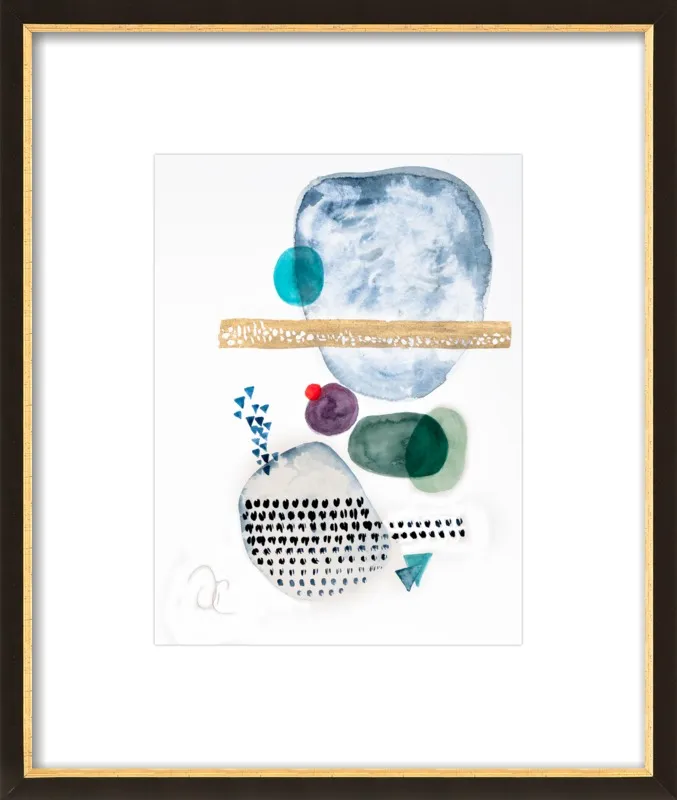 Under the sea by Victoria Gonzalez for Artfully Walls