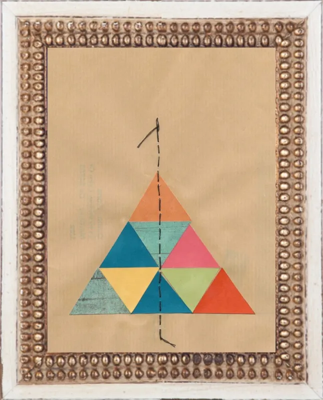 Pyramid Series 1 by Jan Weiss for Artfully Walls