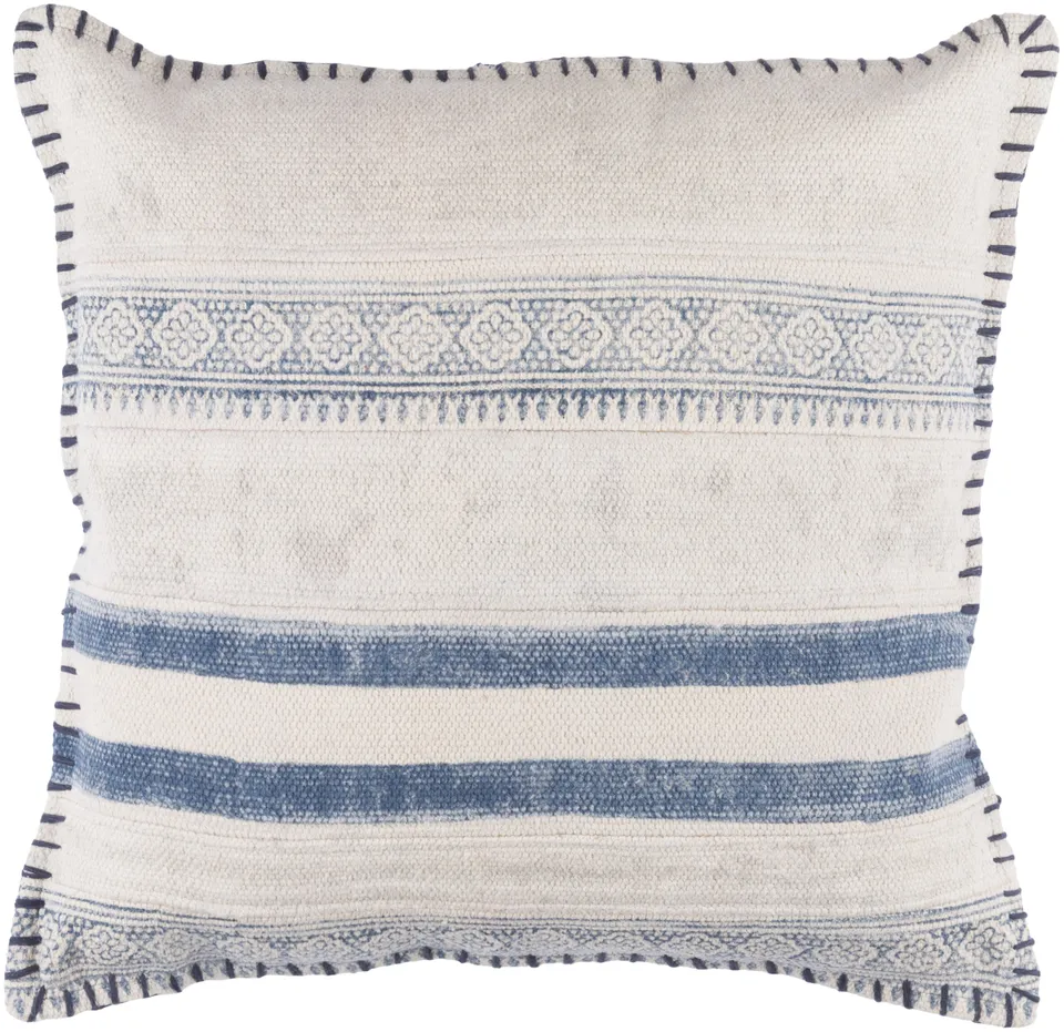 Lola LL-006 20"L x 20"W Down Filled Pillow