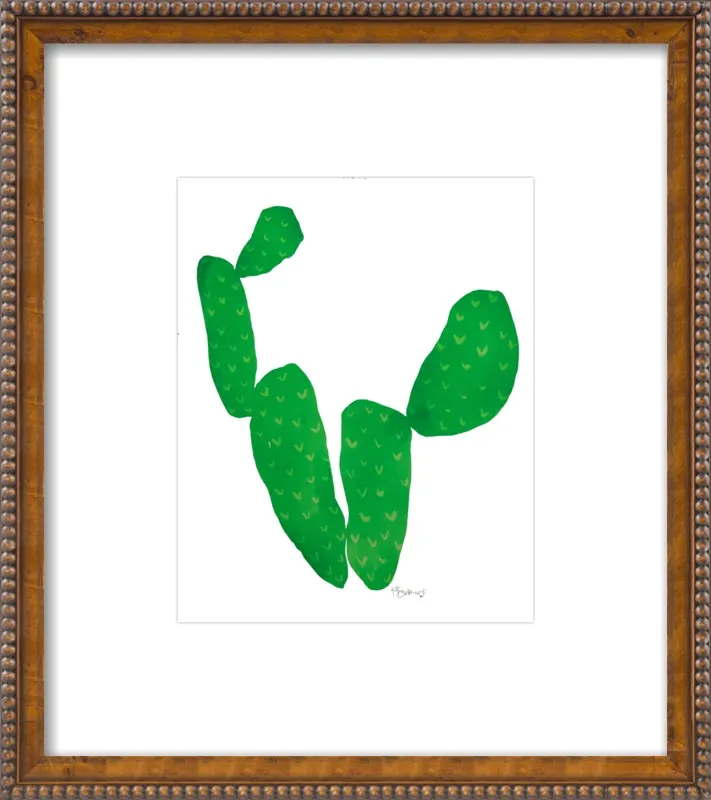 Green Cacti by Kate Roebuck for Artfully Walls