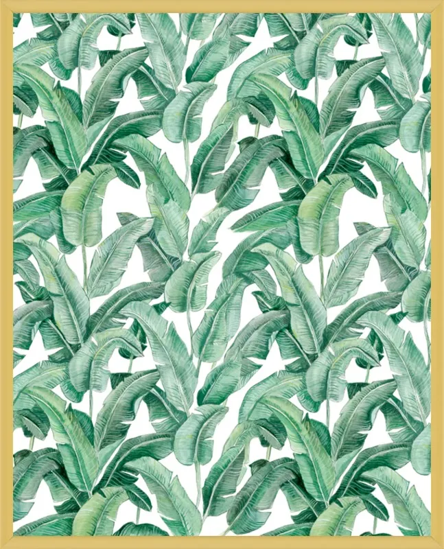 Banana Leaves by Lana Effron for Artfully Walls