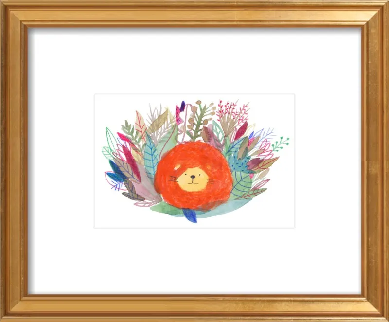 Lion by Marion Barraud for Artfully Walls