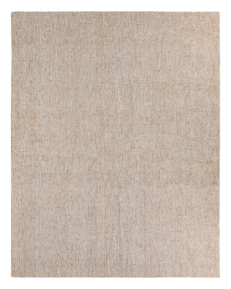 Label J Korvain SBL01 Tufted Solid Yellow/Ivory Area Rug (6'X9')