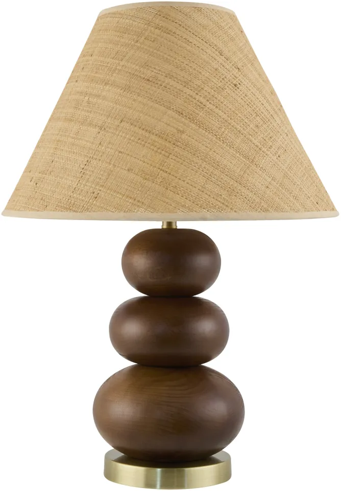 Anefis  Painted 24"H x 17"W x 17"D Accent Table Lamp