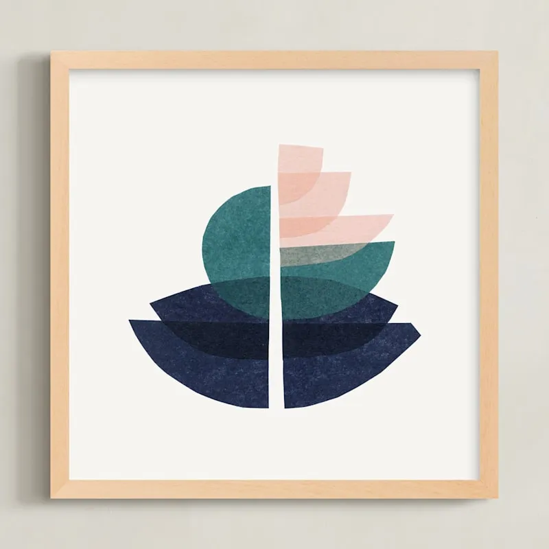 Botanical Blocks Open Edition Fine Art Print