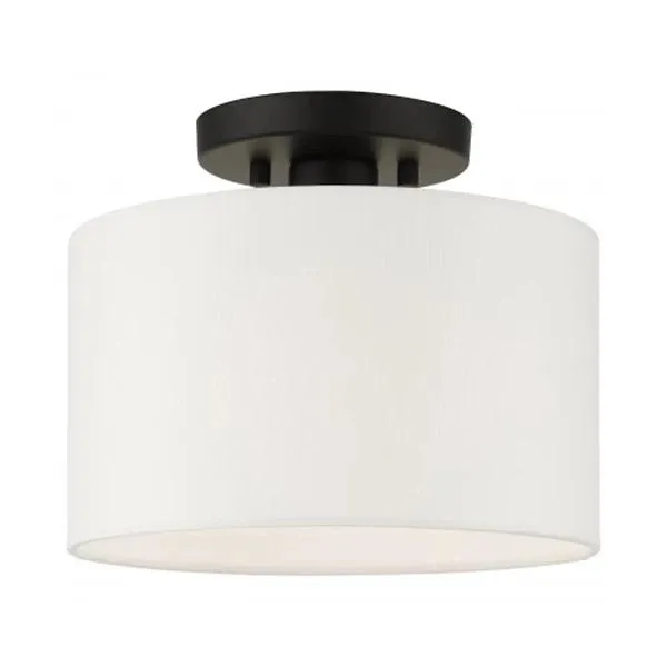 Maureen Tall Shade Semi Flushmount