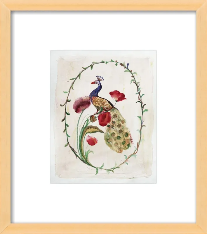 Peacock by Ruti Shaashua for Artfully Walls