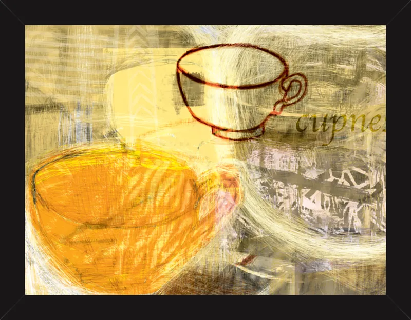 Still Life with Cups by Carmel Kushnir for Artfully Walls