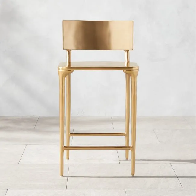 Oro Gold Outdoor Counter Stool