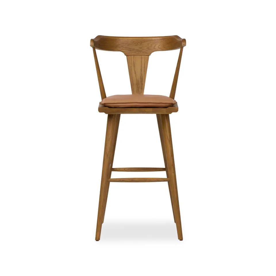 Ripley Bar + Counter Stool - Whiskey Saddle