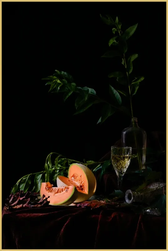 Cantaloupe by Dustin Halleck for Artfully Walls