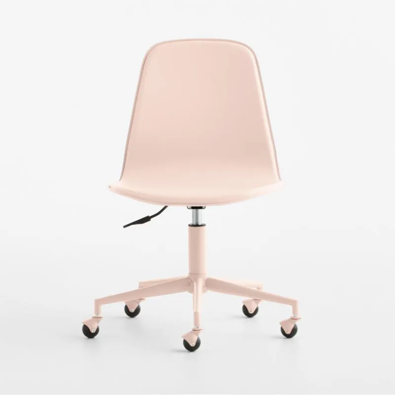Class Act Elegant Pink Adjustable Kids Desk Chair