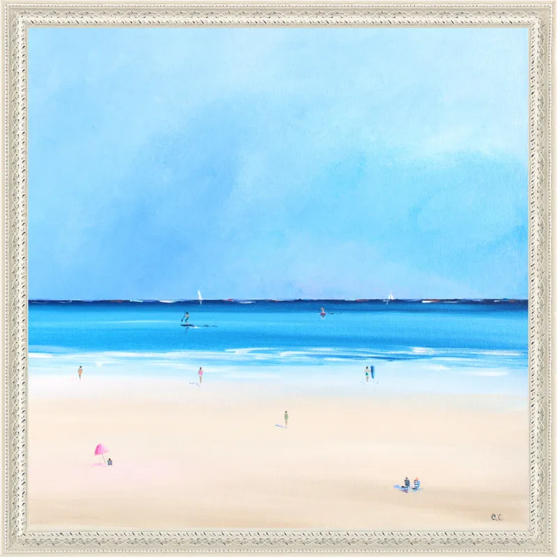 Smooth Ocean Sale by Caroline Chriss  for Artfully Walls