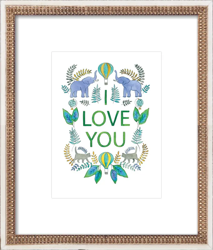 I Love You by Rachel Rogers for Artfully Walls
