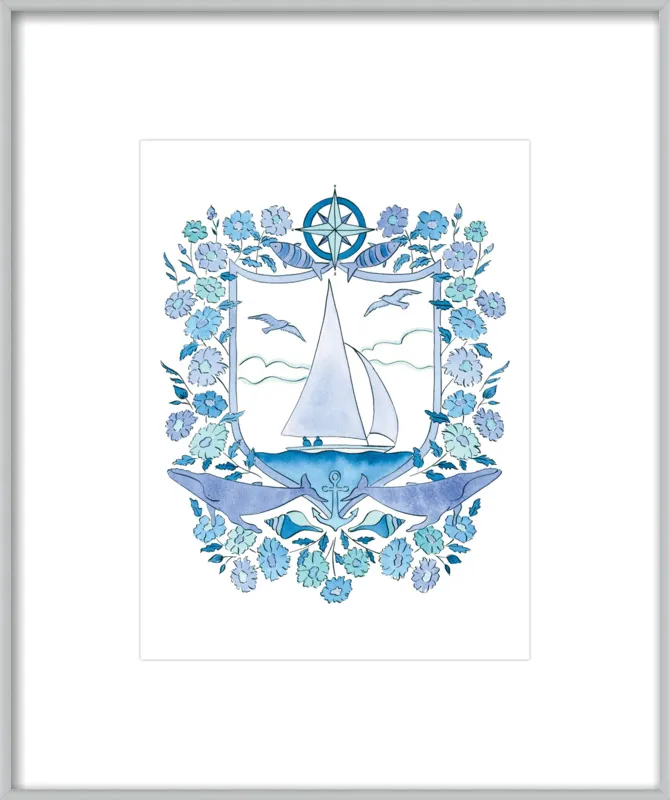 Setting Sail by Rachel Rogers for Artfully Walls