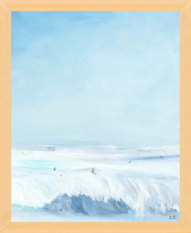 Wave Riders  by Caroline Chriss  for Artfully Walls