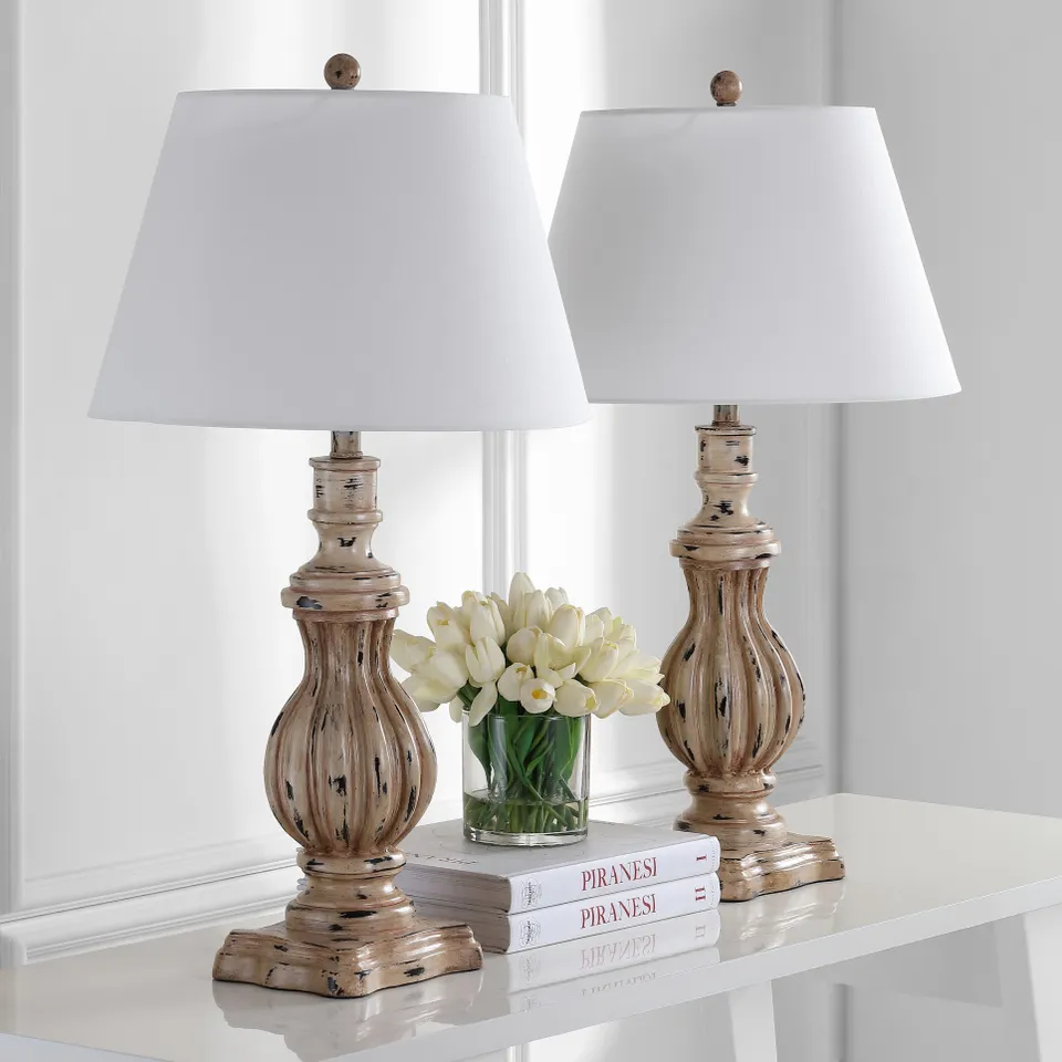 Tanner Table Lamp, Set Of 2 - Brown
