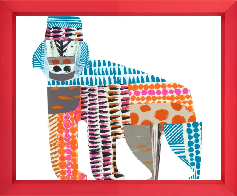 gorilla by Clare Youngs for Artfully Walls