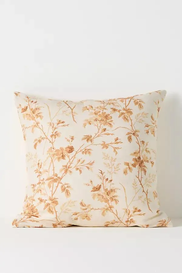 Emmett Cotton Printed Floral Pillow