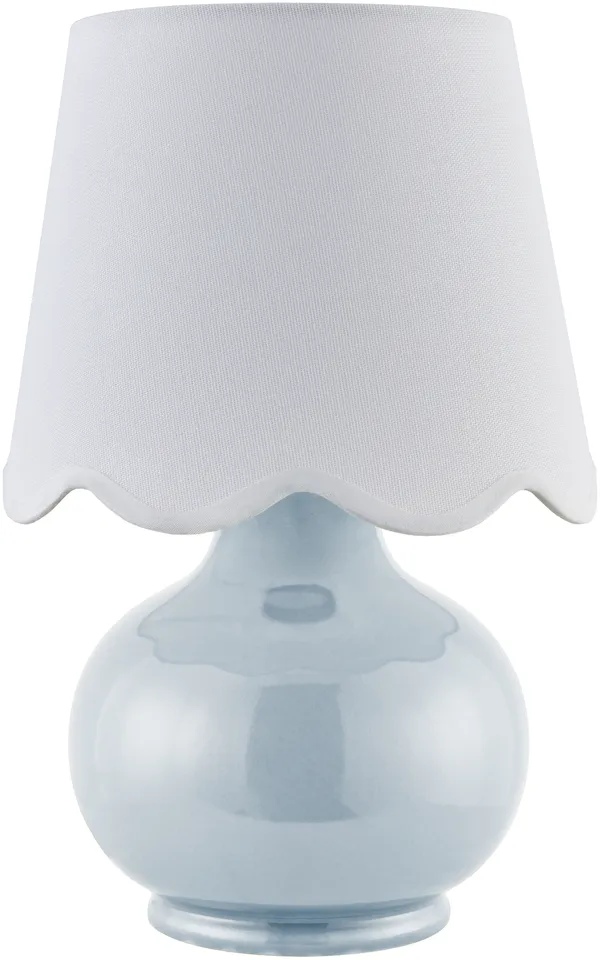 Stella Diminuta  Glazed 13"H x 8"W x 8"D Accent Table Lamp