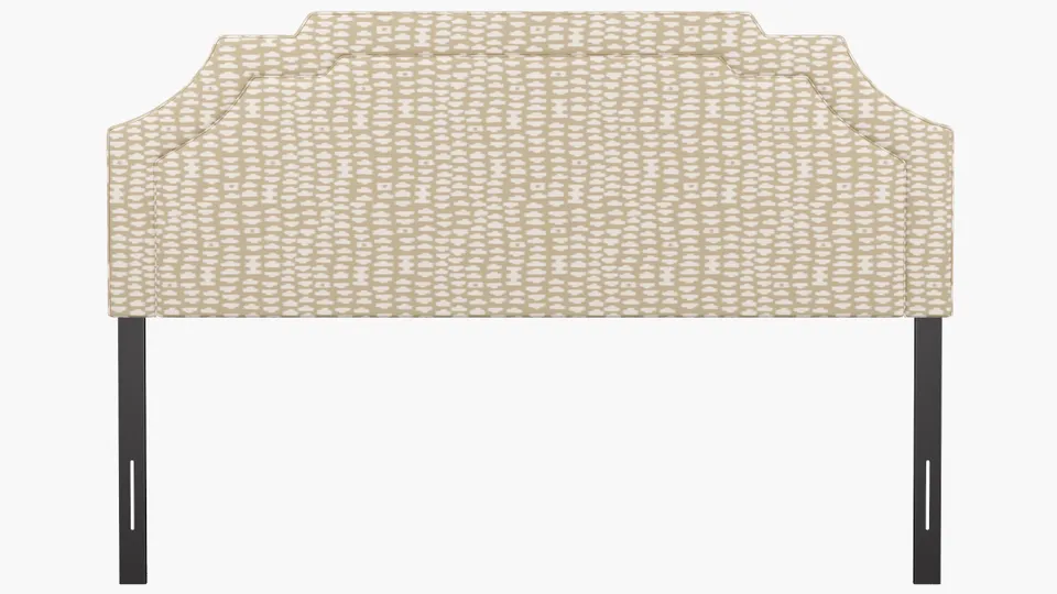 Art Deco Headboard, Sand Odalisque, King