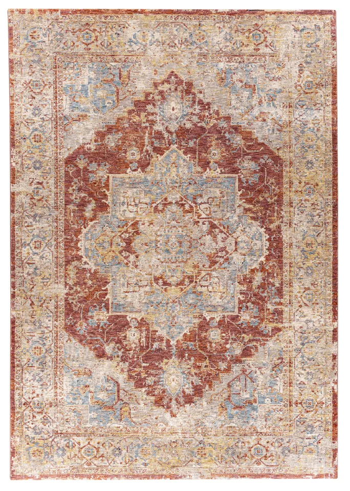 Mirabel Beige Indoor 10' x 13'11" Machine Woven Rug