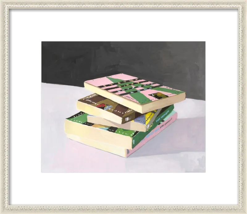 Vonnegut Stack by Elizabeth Mayville for Artfully Walls
