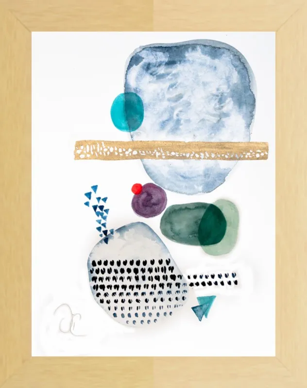 Under the sea by Victoria Gonzalez for Artfully Walls