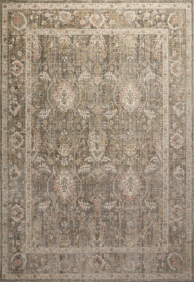 Rosemarie Rug, Sage & Blush, 9' x 12'