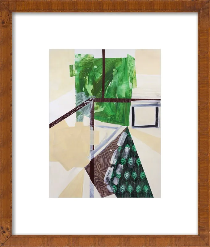 Abstract Study (trail map) by Pamela Staker for Artfully Walls