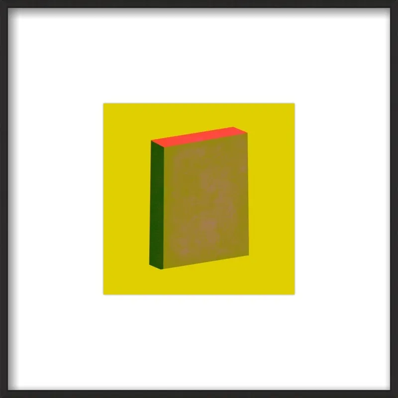 Color Books 4, Olive, Forest, Hot Red & Pear Green by Jessica Poundstone for Artfully Walls