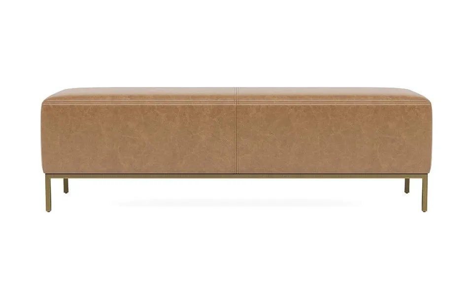 Miller Leather Bench