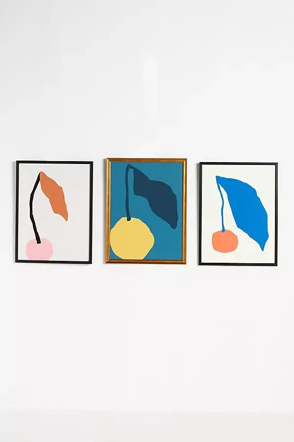 Fruit with Leaf Wall Art