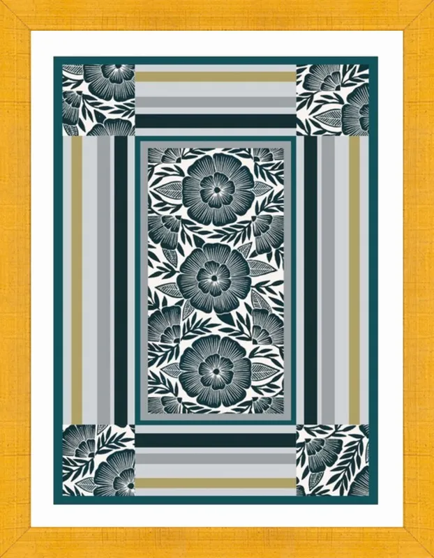 Botanical Frame 1 by Katharine Watson for Artfully Walls